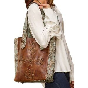StS Ranchwear Trinity Tote Full Grain Leather